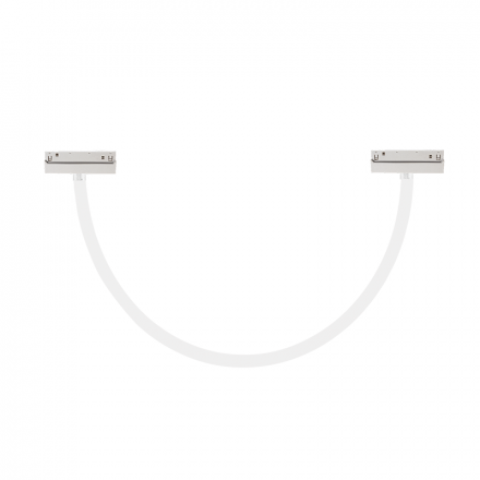 ACA Μαγνητικό Neon Φωτιστικό 48V 20W 3000K 1500Lm 360° RA90 Φ22x1000mm Λευκό Ματ