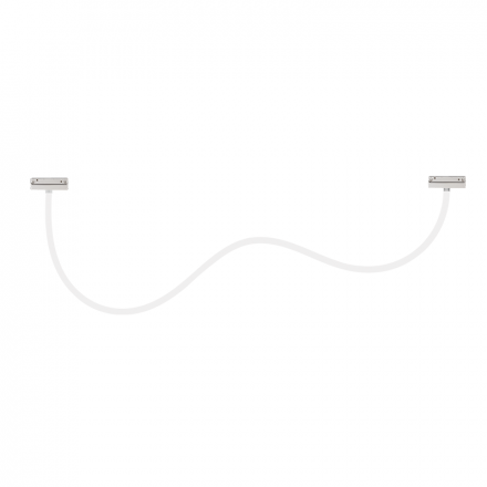 ACA Μαγνητικό Neon Φωτιστικό 48V 40W 4000K 3100Lm 360° RA90 Φ22x2000mm Λευκό Ματ