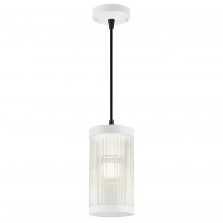 Κρεμαστό Φωτιστικό Coupar LED E27 Πλαστικό Λευκό IP33