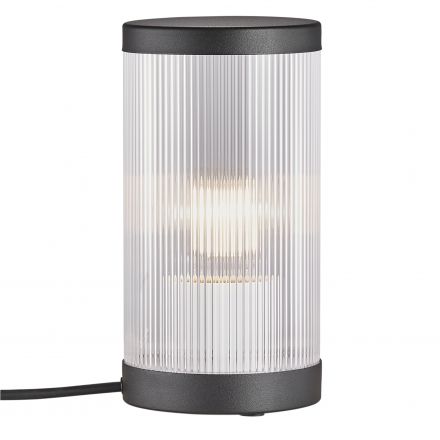 Επιτραπέζιο Φωτιστικό Coupar LED E27 Πλαστικό Μαύρο IP 54