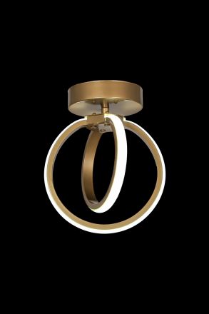 Heronia Lighting Φωτιστικο LED 24W Venus-20Ce Χρυσό
