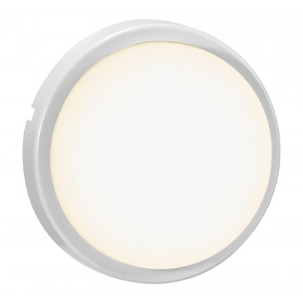 Επίτοιχο Φωτιστικό Cuba LED 13.9W Πλαστικό Λευκό IP54