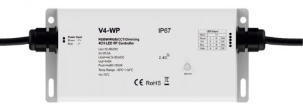 Cubalux Controller Simplicity Πολλαπλών Λειτουργιών 4x5A IP67