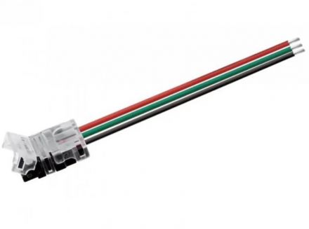 Cubalux Connector CCT παροχής 10mm με Καλώδιο 15cm