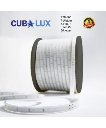 Cubalux LED Ταινία 7W/m IP65 25m 3000K