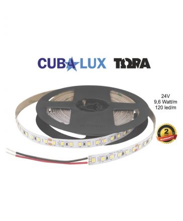 Cubalux Ταινία LED ΤΩΡΑ 9.6W/m 120 LED/m 24V IP20 5m 6000K