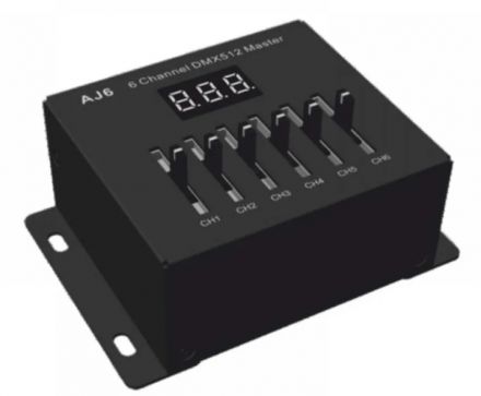 Cubalux Mini Κονσόλα DMX 6 Καναλιών