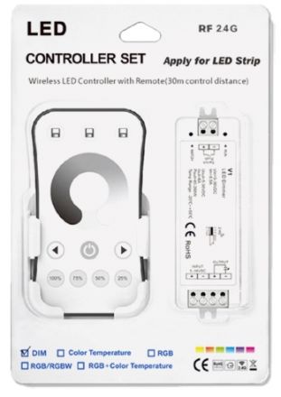 Cubalux RF Dimmer Με Χειριστήριο Simplicity