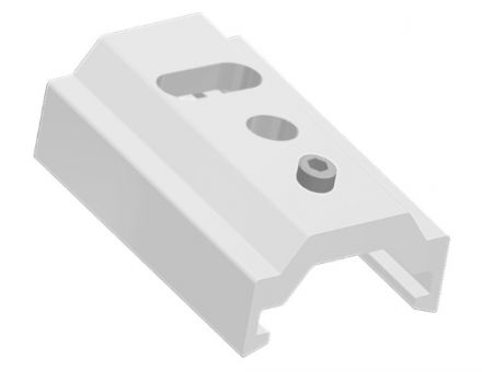 Cubalux Στήριγμα Ράγας S-9500 Λευκό