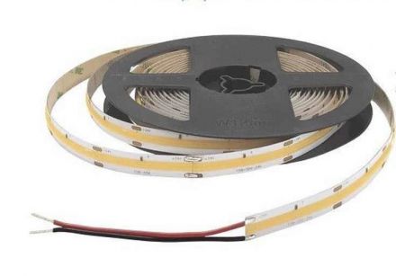 Cubalux Ταινία LED COB ΤΩΡΑ Dotless 12W/m 24V IP20 5m 3000K