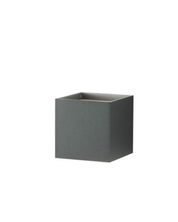 Απλίκα Εξωτερικού Χώρου LED 2x5W 4000K Cube IP54 Ανθρακί