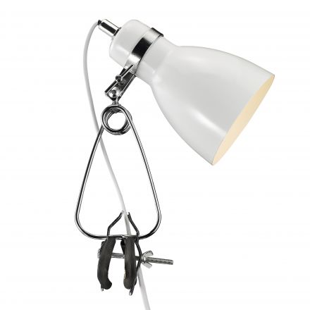 Φωτιστικό Με Clamp Cyclone LED E14 Μέταλλο