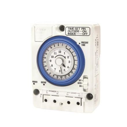 Χρονοδιακοπτης Εξωτερικος 16A 100-240V 24H 150H Εφεδρεια