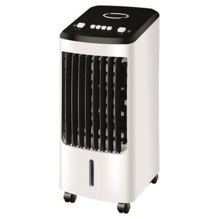 Eurolamp Air Cooler Λευκό-Μαύρο 4L 80W