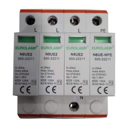 ΑΝΤΙΚΕΡΑΥΝΙΚΟ ΤΡΙΦΑΣΙΚΟ Τ2 20kA-40kA 385V 4P 500-22211