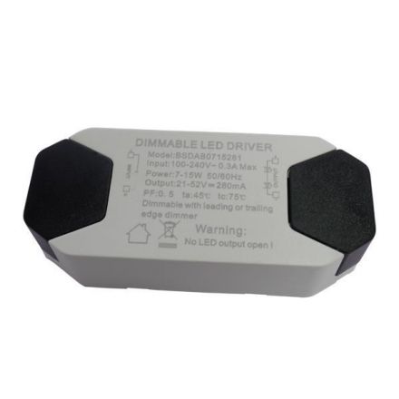 Τροφοδοτικό Dimmer Για LED Slim Panel ΑΠΟ 7-15W 85-265V AC 300mA 3 Χρόνια Εγγύηση