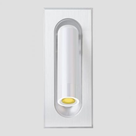 Απλίκα Τοίχου ΧΩΝΕΥΤΗ LED 3W 3000Κ Α170 ΛΕΥΚΗ