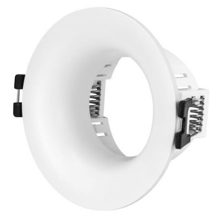 Spot Χωνευτό Σταθερό Πλαστικό Φ86 GU10 Λευκό 01370A