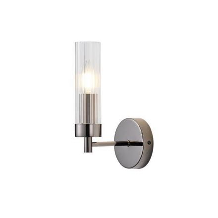 Απλίκα Τοίχου Μέταλλο-Γυαλί 1xE14 max 15W 155Χ100Χ245mm Μαύρο ARTE ILLUMINA VINY