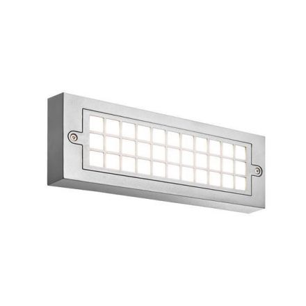 Φωτιστικό Τοίχου LED 6W 255X30X90 3CCT IP65 Γκρι 