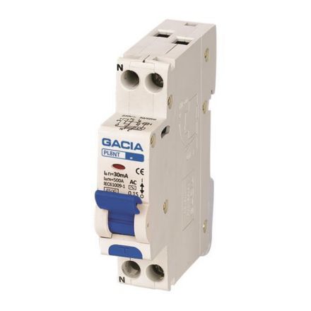 Ρελε Rcbo Μονοπολικο 32A 4,5Ka 30Ma 1P+N Gacia Type A