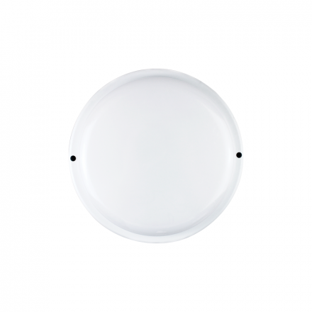 ACA Στρογγυλό Επίτοιχο Φωτιστικό 230V AC IP65 20W 1800lm 6000K 110° Λευκό