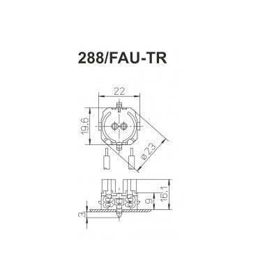 Cubalux Ντουί G5 288/FAU-TR