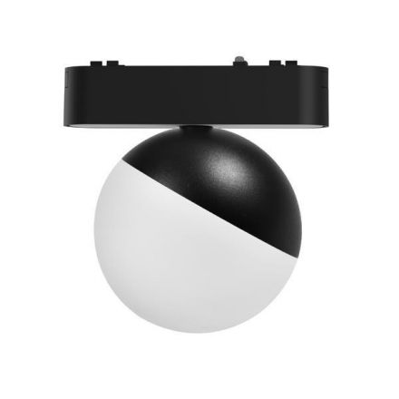 Φωτιστικό Σφαρικομαγνητικής Ράγας Ultra Slim Φ100mm 10W 3CCT Με TRIAC