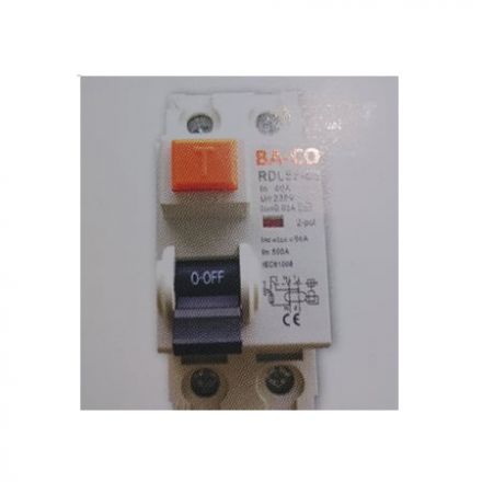 Διπολικό Ρελέ Διαφυγής 6kA 40A 230V