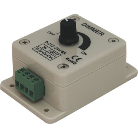 Cubalux Dimmer με Ποτενσιόμετρο 8A 12-24Vdc 