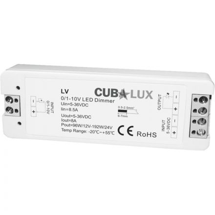Cubalux LED Dimmer Controller 0/1 - 10V 8A
