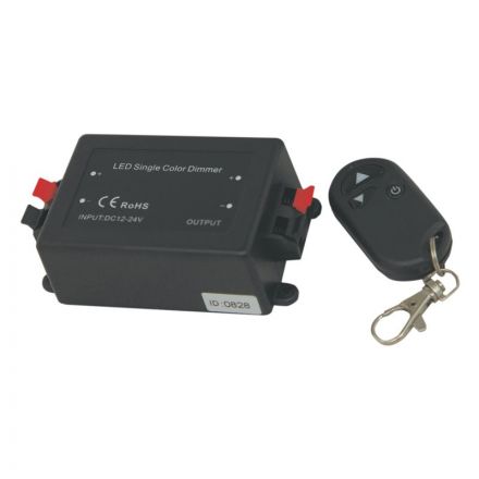 Cubalux Dimmer RF με Χειριστήριο 8A 12-24Vdc