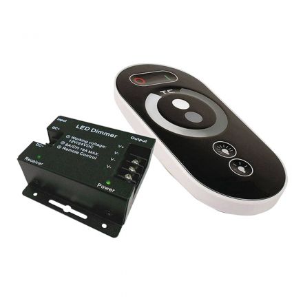  LED Dimmer Controller με Τηλεχειριστήριο Αφής RF 12/24V