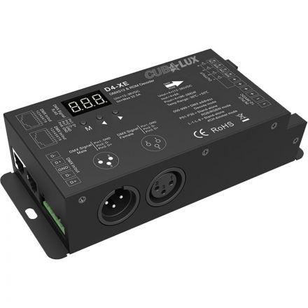 Cubalux DMX512 & RDM decoder 4Χ8Α