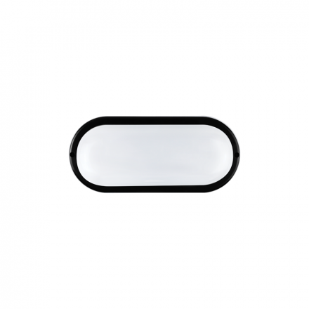 ACA Επίτοιχο Φωτιστικό 230V AC IP65 10W 930lm 4000K 110° Μαύρο