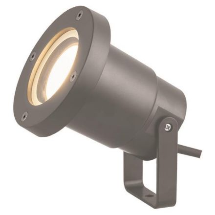 ΣΠOT Κήπου ΠΛΑΣΤΙΚΟ GU10 IP65 230V Φ95X100 Γκρι