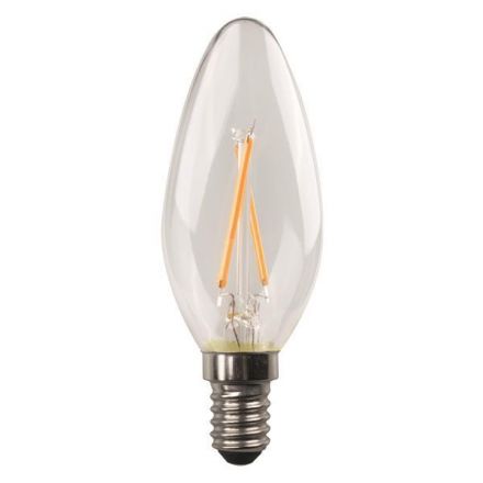 Λαμπα LED Κερι Crossed Filament 2.5W E14 4000K 220-240V