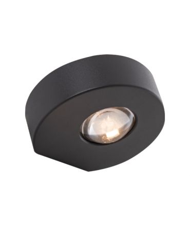 Zambelis Lights Απλίκα LED 9W Αλουμίνιο IP54 Γραφίτης