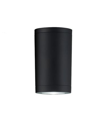 Zambelis Lights Απλίκα LED 1xGU10 ABS IP54 Μαύρο Ματ