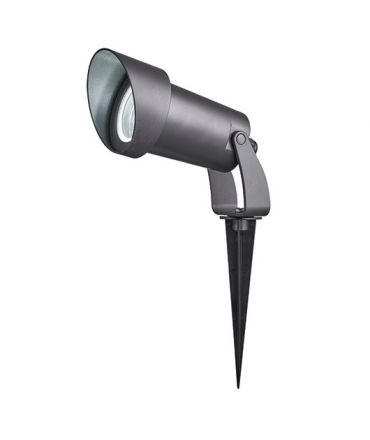 Zambelis Lights Καρφωτό Φωτιστικό Κήπου LED 1xGU10 ABS IP54 Μαύρο E310