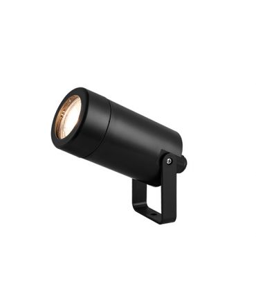 Zambelis Lights Κινούμενο Φωτιστικό Κήπου LED 1xGU10 ABS IP54 Μαύρο