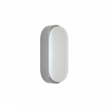 Επίτοιχη Απλίκα Εξωτερικού Χωρου LED 15W 3CCT - Γκρί
