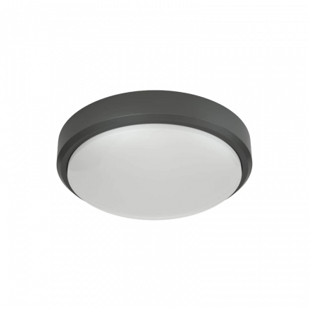 InLight Echo LED 15W 3CCT Outdoor Ceiling Light Anthracite D:21cmx6cm (80300240)
