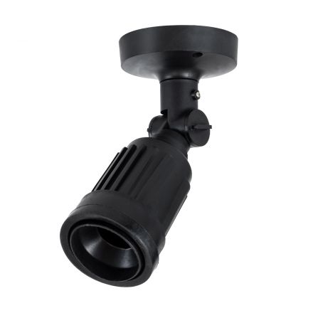 GRASEDO Βάση Κήπου PAR38 - IP67 - Υψηλής Αντοχής ABS - VDE Certified - Φ9.5 x Υ22cm - Μαύρο 