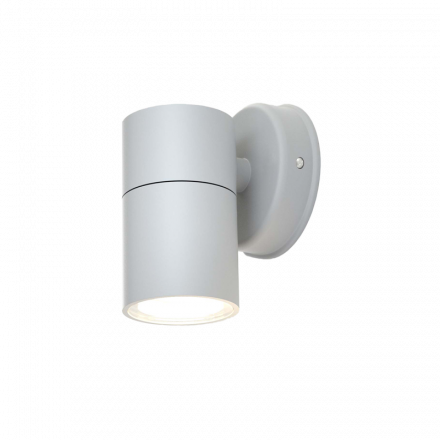 InLight Eklutna 1xGU10 Outdoor Wall Lamp Grey D:11.3cmx11.3cm (80200534)