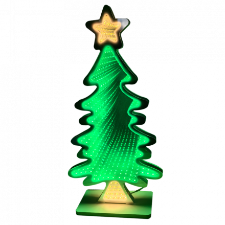 X-Mas Tree Neon Led Strip Με Βάση Για Usb 5V-10W-2A | 190x50x288