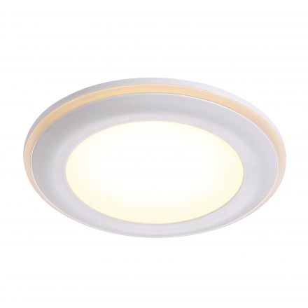 Χωνευτό Σποτ Elkton 8 LED 5W 2700K Πλαστικό Λευκό IP20