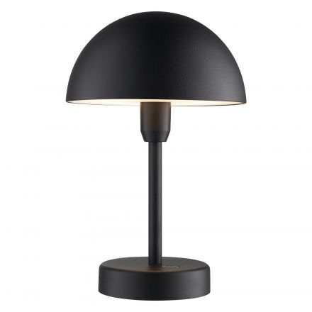 Nordlux Επιτραπέζιο Φωτιστικό Μπαταρίας LED 2.8W 3000Κ Μαύρο Ellen IP44