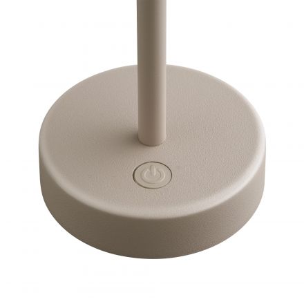Nordlux Επιτραπέζιο Φωτιστικό Μπαταρίας LED 2.8W 3000Κ Μπεζ Ellen IP44