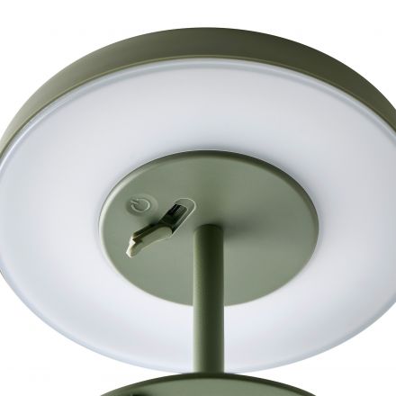 Επιτραπέζιο Φωτιστικό Solar-USB LED 2W Elmer Πλαστικό Πράσινο IP44